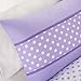 Mi Zone Morgan Cozy Comforter Set - Polka Dots with Ruffle Design, All Season Down Alternative Cozy Bedding with Matching Shams, Decorative Pillow, Purple Twin/Twin XL 3 Piece