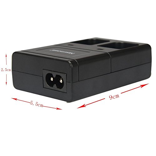 Newmowa Dual AC Charger for DJI OSMO, OSMO+, OSMO Mobile Handheld PTZ Camera Battery - Thumbnail 5
