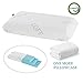 LOFE 3 Layer 8 Height Contour Pillow, Adjustable Memory Foam Pillow, Cervical Pillow for Neck Pain, Neck Support for Back, Stomach, Side Sleepers, with 2 Pillowcases