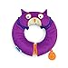 Trunki Kid’s Travel Neck Pillow with Magnetic Child’s Chin Support - Yondi Small Ollie Owl (Purple)