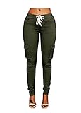 OLUOLIN Womens Spandex Yoga Tight Quick Dry Fitness Pants Size XXL Green