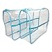 2-Pack Clear Vinyl Bag - Large Cosmetic Bag, Diaper Bag Organizer, Handbag Insert, Packing Cubes, Craft Supplies Organizer