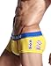 SEOBEAN Men's Low-Rise Sexy Trunk Boxer Brief Underwear 4 Colors