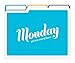Knock Knock Days of the Week File Folders Set, Daily / Weekly Organizer Files (Set of 6, 11.5 x 9-inches)