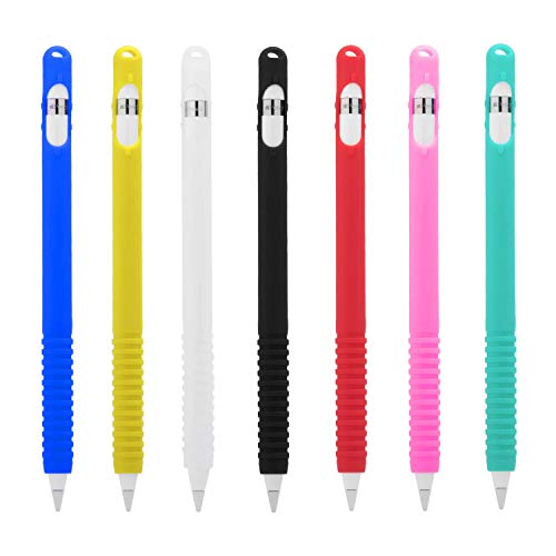 ColorCoral Case for Apple Pencil Silicone Holder Sleeve for Apple Pencil 1st Generation Compatible with iPad Pro 9.7" 10.5" 12.9" iPad 2017/2018 - Thumbnail 7