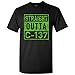 UGP Campus Apparel Straight Outta C-137 Funny Rick Dimension C-137 T Shirt - X-Large - Black