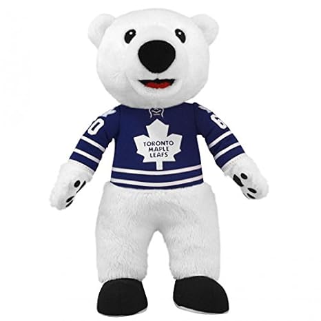 Nhl Toronto Maple Leafs Carlton The Bear Mascot Plush Doll 10