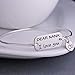 Dear Nana I Love You Bracelet, Silver Mother's Day Gift for Nana