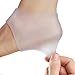 Silicone Gel Heel Protector - Plantar Fasciitis Soft Socks for Hard, Cracked, Dry Skin- One Pair- Moisturizing Protector by Alayna