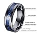 Tanyoyo 8mm Blue Black Dragon Pattern Beveled Edges Celtic Rings Jewelry Wedding Band For Men 7-14 (12)