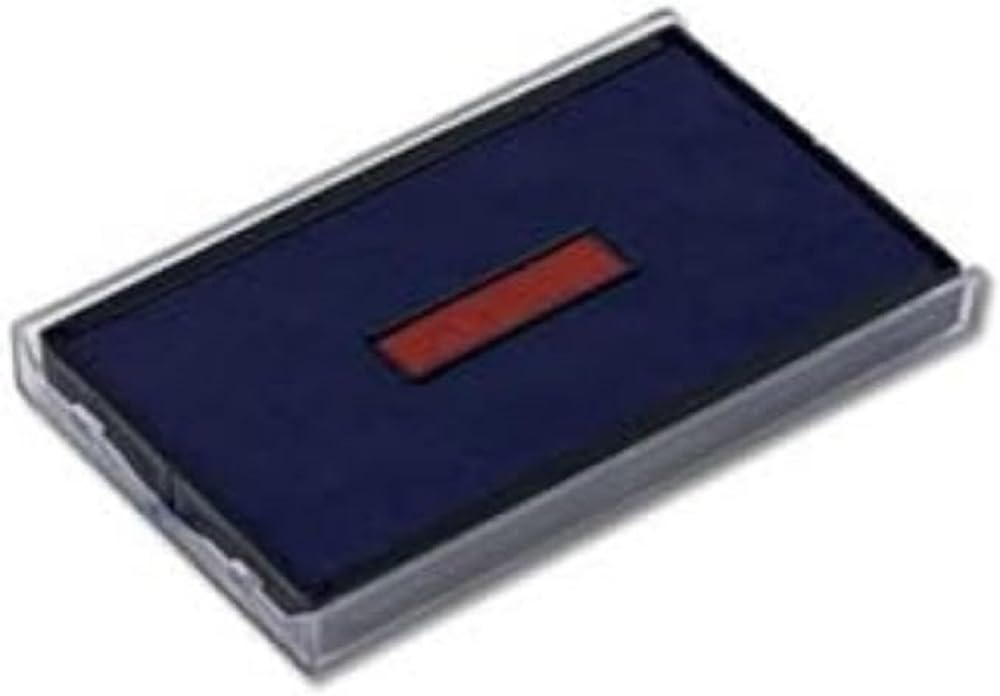 Trodat Replacement Ink Pads for Self-inking Stamps Printy 4726 4926 Red and Blue - Ref 4005 (Pack 2) Red/Blue