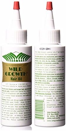 Wild Growth Hair Oil 4 Oz (Pack of 2)