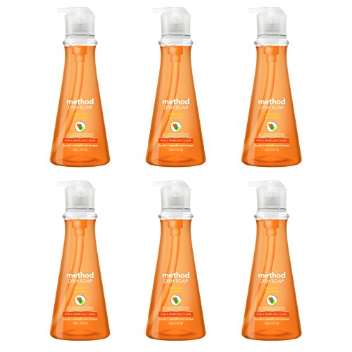 Method Dish Soap, Clementine, 18 Ounce (Pack 6) eBay