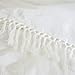 Softta Boho Twin XL Size 3Pcs Duvet Cover Set (1 Duvet Cover +2 Pillowcases) White Tassel Bedding Set Bohemian 100% Washed Cotton Beddings Luxury Elegant White Quilt Covers Set