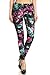 Leggings Depot Ultra Soft Regular and Plus Popular Best Printed Fashion Leggings BAT25 (One Size (Size 0-12), Watercolor)