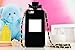 Phone Case for Iphone and Samsung Smart Phones. Perfume Bottle Shaped with Chain Handbag Telephone Case Lovely Bowknot Style Color Black (iPhone 6 (4.7))