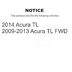 Rear Wheel Bearing and Hub Assembly Pair for Acura