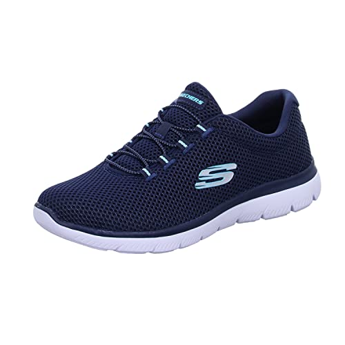 SKECHERS Summits, Sneaker Donna, Blu 