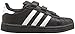 adidas Originals Kids' Superstar Foundation CF I Sneaker, Black/White/Black, 8 M US Toddler