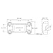 Koso BE030200 Black Top Clamp