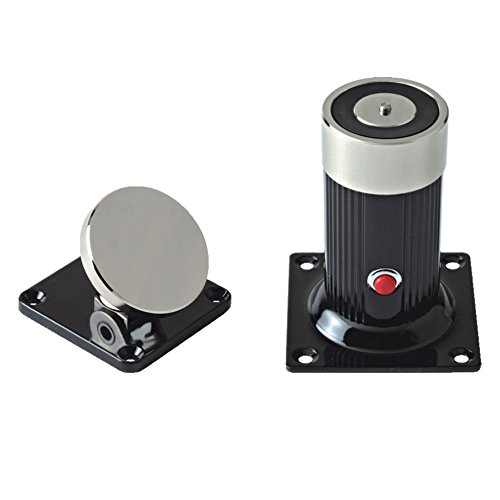 UHPPOTE 110Lbs 50kg Holding Force Extended Wall Mount Smokeproof Door Holder With Signal