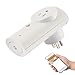 WenTop Wi-Fi Remote Control Outlet Switch Wireless Smart Plug with Timer and Energy Management for Lights and Home Automation App for Iphone and Android Smartphones