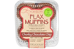 FLAX4LIFE Mini Gluten-Free Chocolate Muffin, 14 Ounce (Pack of 6)
