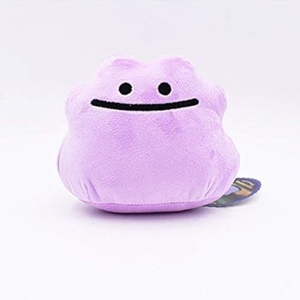 HT TOYS Pokemon Doll Ditto Plush Toy Stuffed Doll Soft Baby Toy 15cm