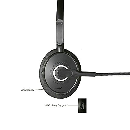 image for AUXBLUE Trucker Bluetooth Headset V4.2/noise cancellation hands free B