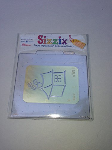 Simple Impressions Embossing Folder Brass Stencil - House