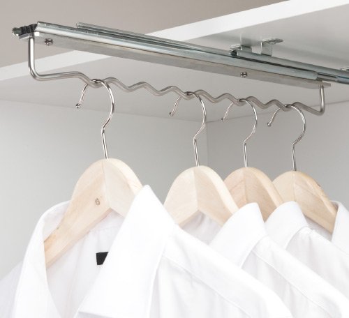 Barra perchero extraible | Percheros de pared, percheros de pie...