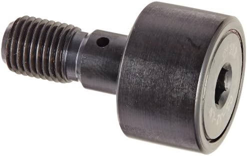 RBC Cam Follower CS32LW 1.000" Outside Diameter, Standard Stud Type, Hex Head, Sealed, Crowned Outer Ring Cam Follower