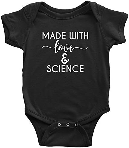 Made with Love and Science Baby Onesie for IVF, Surrogate