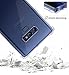 MoKo Case Compatible with Samsung Galaxy Note 9, Crystal Clear Shockproof Case Reinforced Corners TPU Bumper + Anti-scratch Rugged Transparent Panel Cover Fit Galaxy Note 9 (2018) 6.4