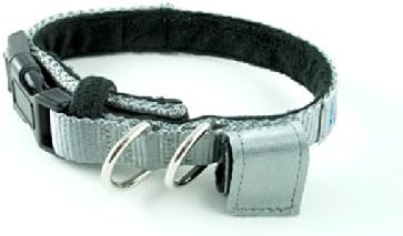 Kinn Koala Plush Comfort Dog Collar, Medium