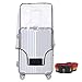 20 24 28 30 Inch Luggage Cover Protector Bag PVC Clear Plastic Suitcase Cover Protectors Travel Luggage Sleeve Protector for Carry on Luggage Rolling Wheeled Suitcase (24 Inch （16.3 x 11.5 x 24‘’）)
