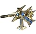 MU 3D Metal Puzzle SC2 Protoss Phoenix Aircraft Model Kits YM-N031 DIY 3D Laser Cut Assemble Jigsaw Toy