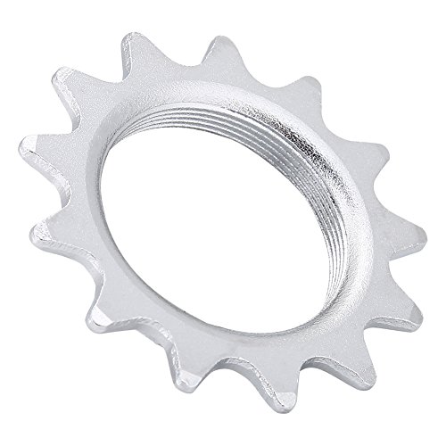 Bike Freewheel, High Strength Steel Single Speed Freewheel Flywheel Sprockets Parts for Fixed Gear Bike Bicycle(13T)