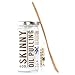 Skinny & Co. 100% Raw Peppermint & Coconut Oil Pulling Kit for Healthier Teeth and Gums (8.5 Oz)