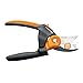 Fiskars 392791-1001 n/aa PowerGear2 Softgrip Pruner, Black/Orangethumb 1