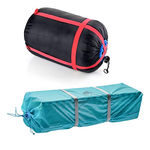 image for Hysagtek 50pc Plastic Round Spring Toggles Stoppers Cord Locks End for