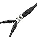 Xcellent Global 57 Inch Double Dog Leash Coupler No Tangle with Soft Handle for Two Dogs PT031 Black