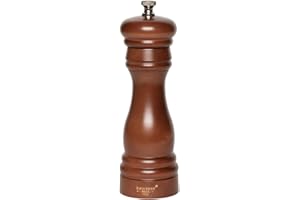Fletchers' Mill Federal Pepper Mill, Walnut Stain - 6 Inch, Adjustable Coarseness Fine to Coarse, MADE IN U.S.A.