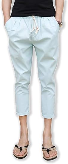 Amazon ネクシード メンズ クロップド サルエル スキニー パンツ