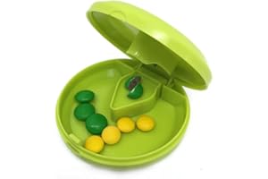 Portable Mini Small Pill Cutter Splitter Medicine Cut Pill Holder Pill Splitters Medicine Divided Storage Case Box Beautiful 