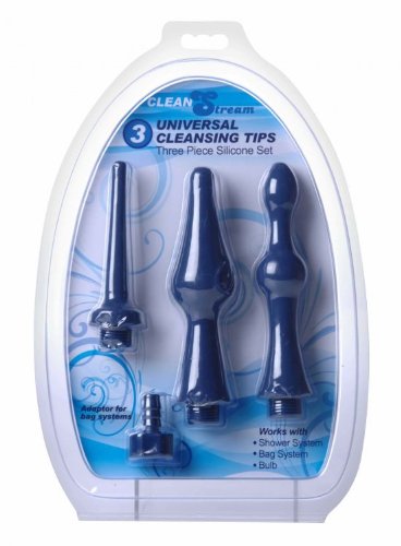 Clean Stream Universal Enema Attachment 3 Piece Set - Thumbnail 2