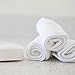 Puj – Fresh, Super Soft Cotton Baby Washcloths, Premium Cotton Towels for Body, Face Towels for Delicate Skin, Machine Washable, 11 x 8.5 inches, Set of 3, White