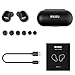 True Wireless Earbuds TWS Stereo Wireless Headphones Bluetooth 5.0 in-Ear Headset with Strong Connection, Noise Cancelling Mini Earphones Charging Case IPX5 Waterproof 58H Playtime Sports Earpiece