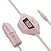 JETech Wireless FM Transmitter Radio Car Kit for Smart Phones Bundle with 3.5mm Audio Plug and Car Charger (Rose)