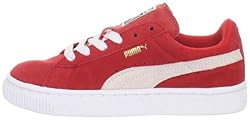 PUMA Suede Classic Sneaker, High Risk Red/White, 7